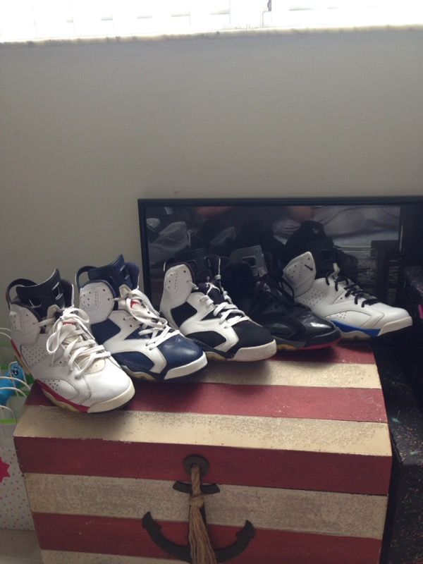 Jordan retro trade for foams of lebrons