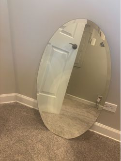 Oval mirror