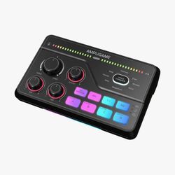 Fifine SC8 Ampligame Gaming Audio Mixer with Voice Changer
