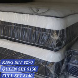 New Queen Bed And Box Spring Same Day Deliver 