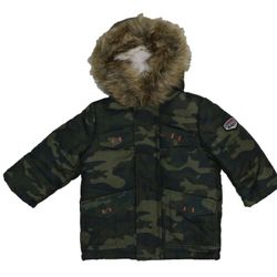 Rothschild Baby Parka With Sherpa Olive Camo Kids' Clothing 6-9 Months New With Tags