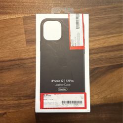 iPhone 12/iPhone 12 Pro Leather Case