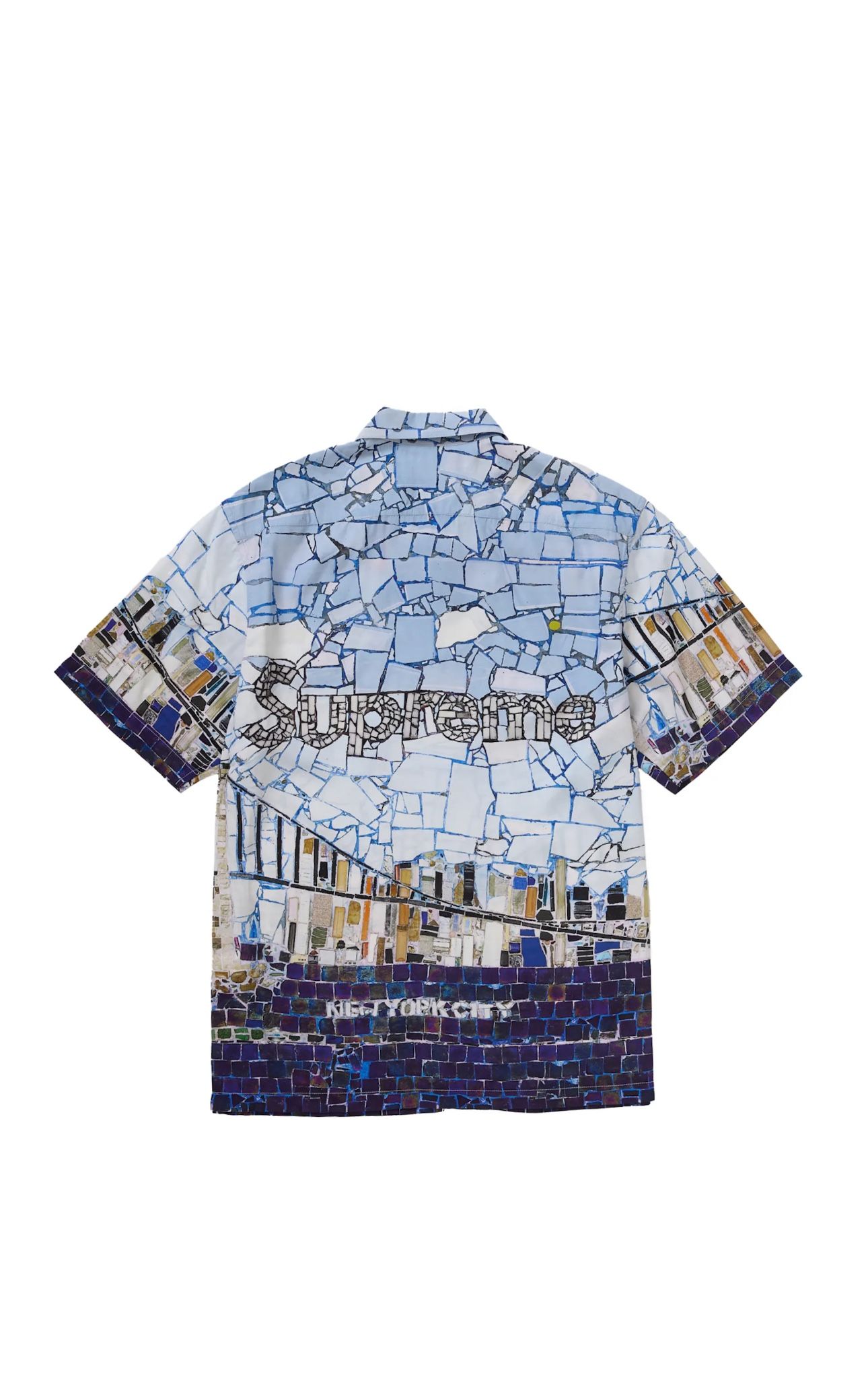 Supreme Mosaic Shirt S/S Multicolor