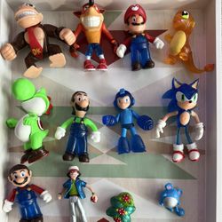 16 Pcs Mario Collection 