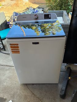 Brand new Maytag washer used LG dryer
