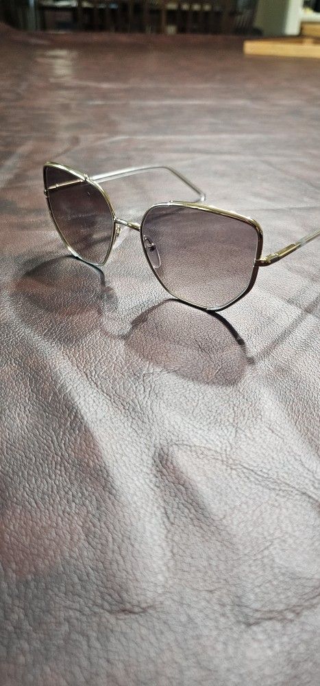 Prada Glasses Gold Frames Brand New