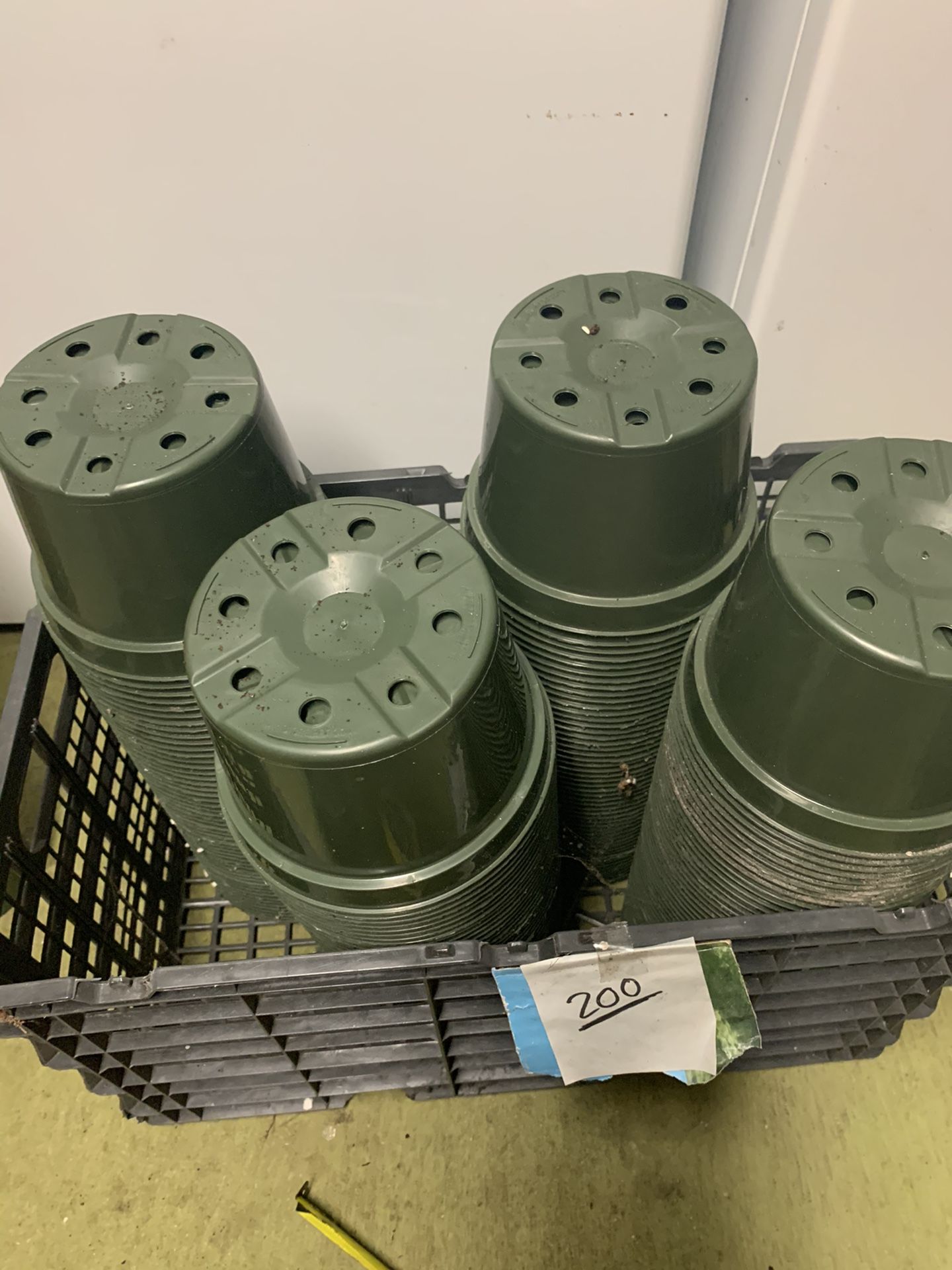 250 small 6” gardening pots