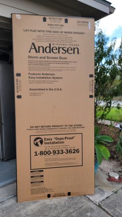 3000 Series 36 in. x 80 in. White Left-Hand/Outswing Full-View Retractable Aluminum Storm Door