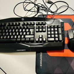 Cyperpower keyboard & mouse wired
