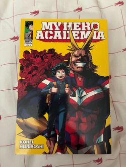 My hero academia manga book