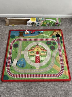 Mickey Mouse Mat And Character Cars