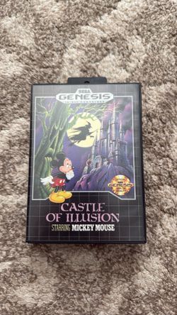 Mickey mouse castle of illusion for sega genesis
