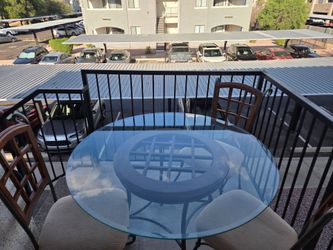Outside patio table set