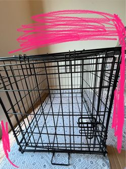 Pet kennel Black wire collapsible
