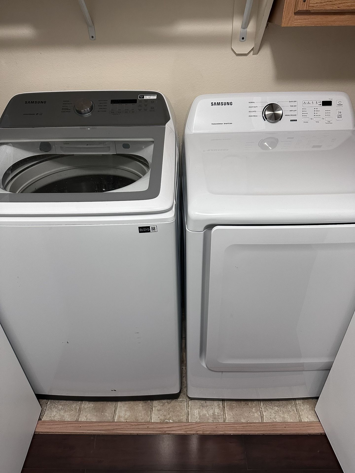 Samsung Washer And Dryer.