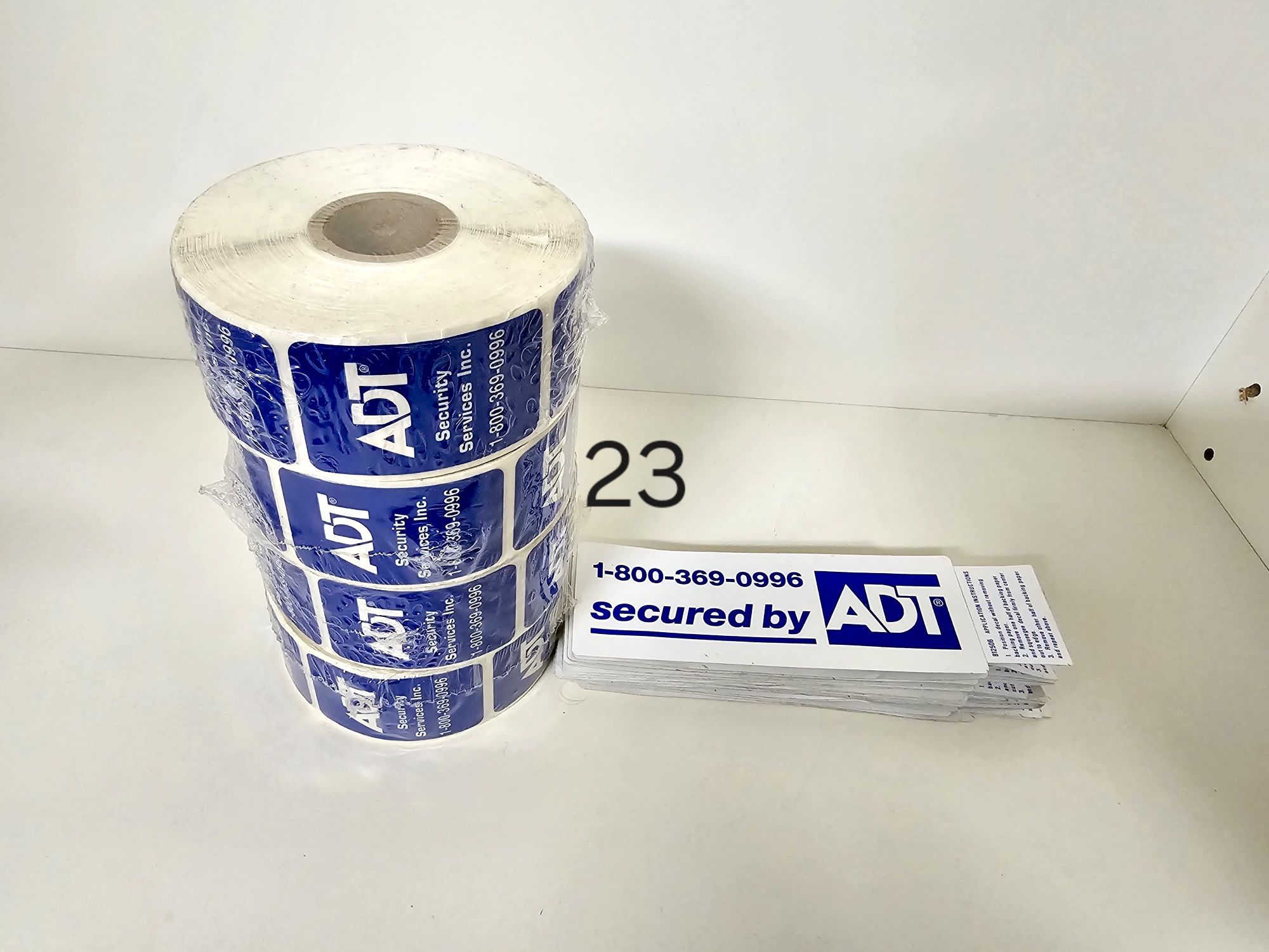 Lot of Brand New ADT Security Decal Stickers