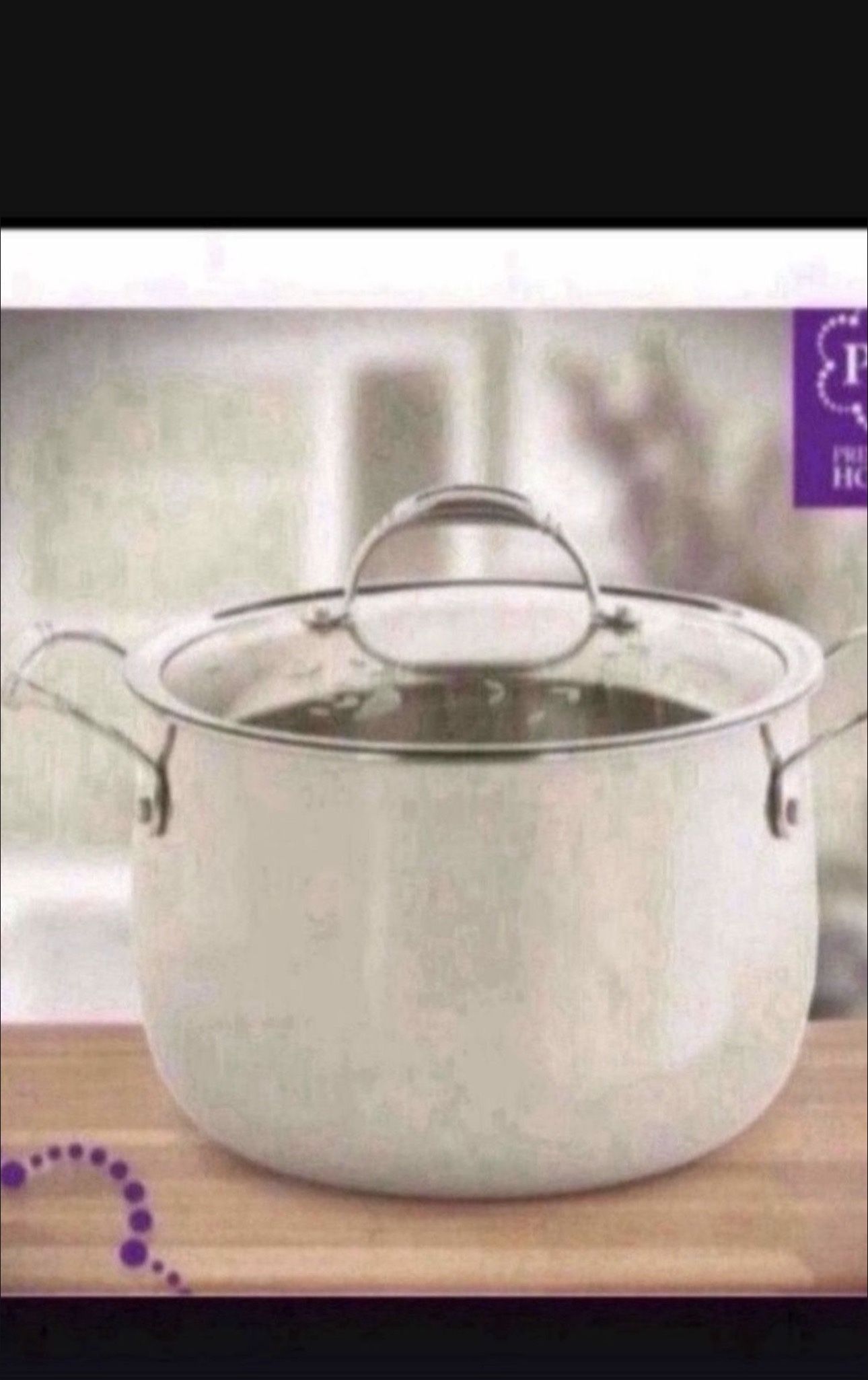 Oya Grande De 12 Qts De Princess House Nueva En Su Caja $275