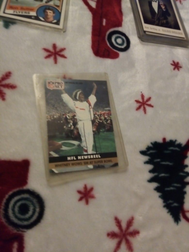 Super Bowl XXV. W H I T N E Y Houston Very Collectible In The Memories