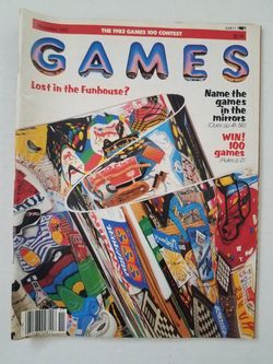 Vintage Games magazine November 1982