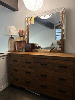 6 Drawer Dresser With Mirror