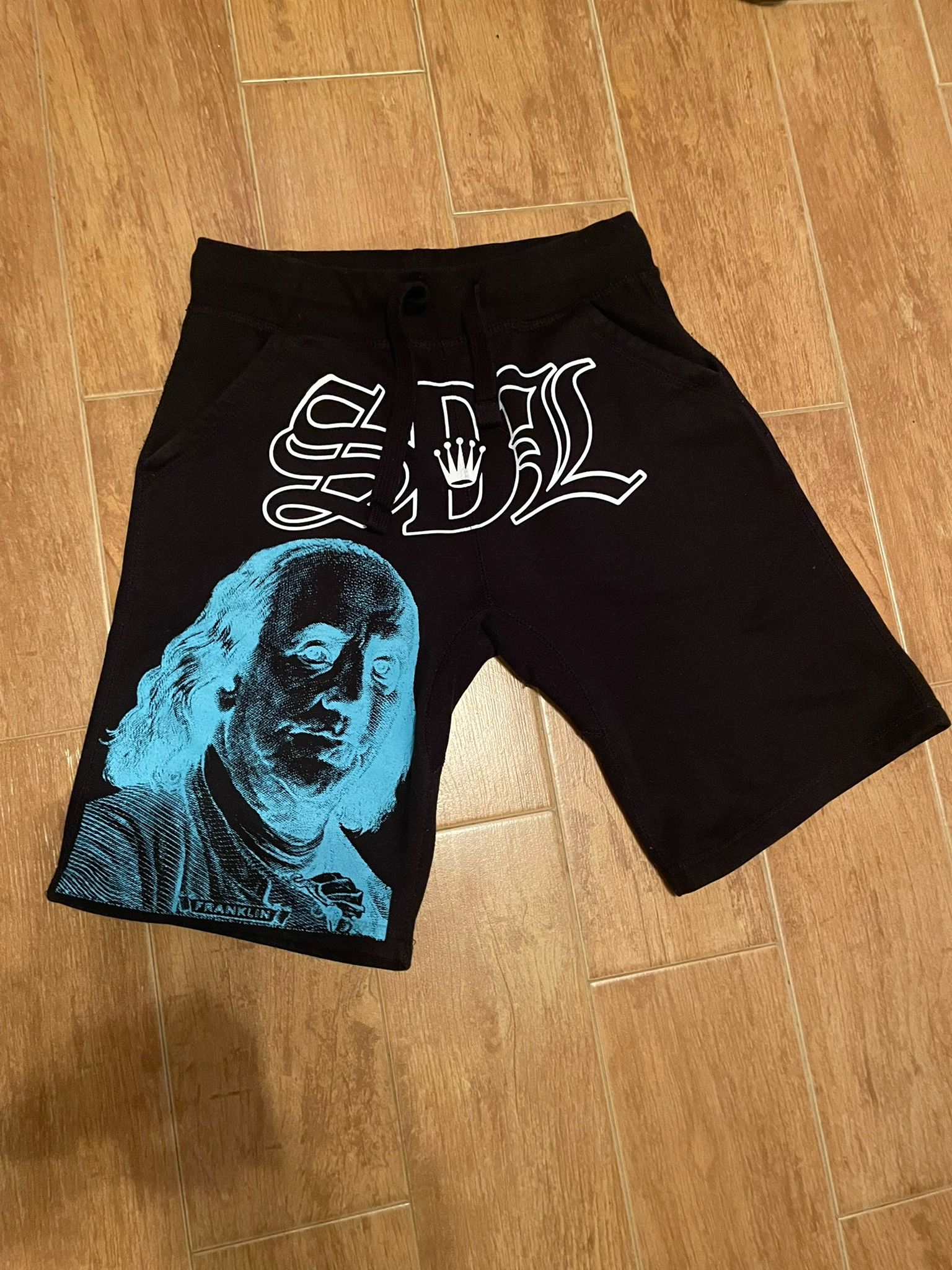 Blue SDL Shorts