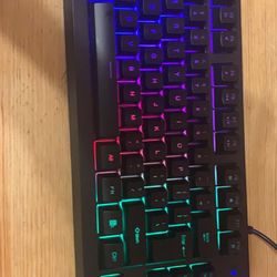 RGB Keyboard , Mouse And Mouse Pad