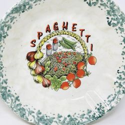 Himark Porcelain Spaghetti Pasta Bowl Made in Italy