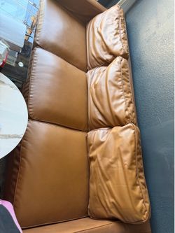 Leather sofa