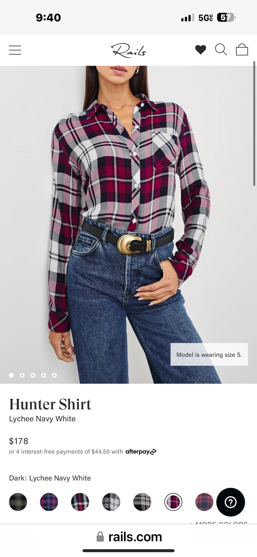 Two Women’s RAILS Flannels