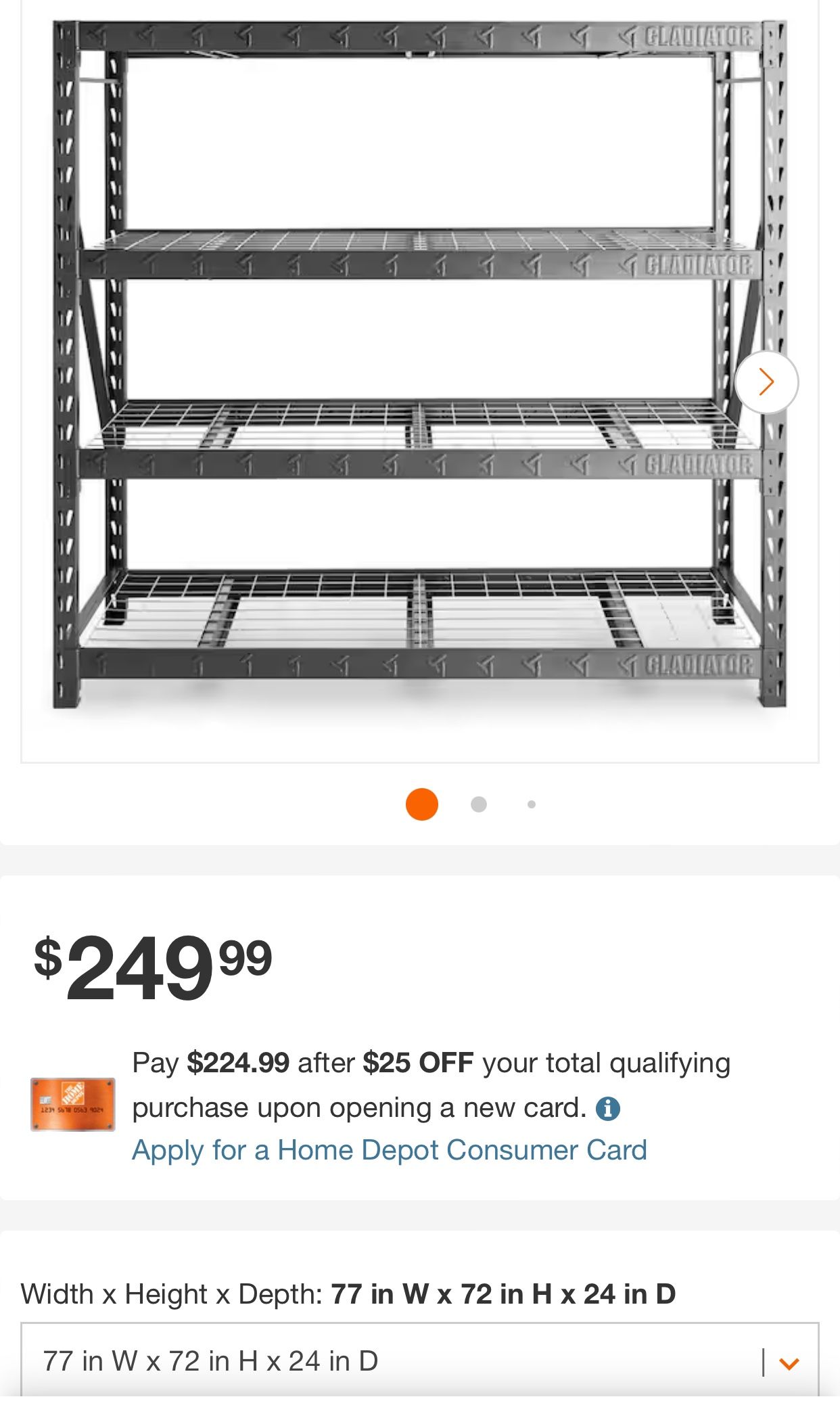 Heavy Duty Shelf
