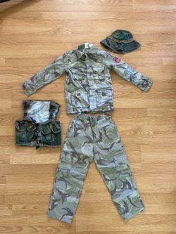 Child Size Camouflage Costume