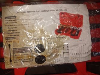 Universal remove and install sleeve kit