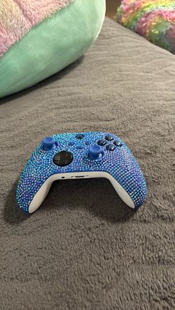 hand done bedazzled Xbox controller