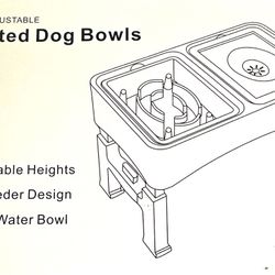 Elevated Dog Bowls 