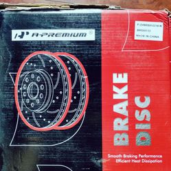 A-Premium Disc Brakes And Rotors 