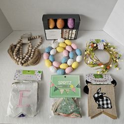 Easter Banners And Garland NEW 