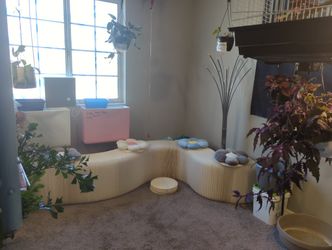 Paper Sitting Bench /Couch Seats 9 People