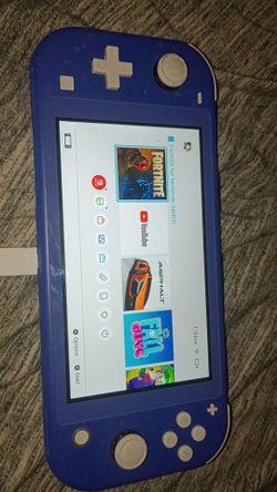 Blue Nintendo switch lite(NOT FREE)