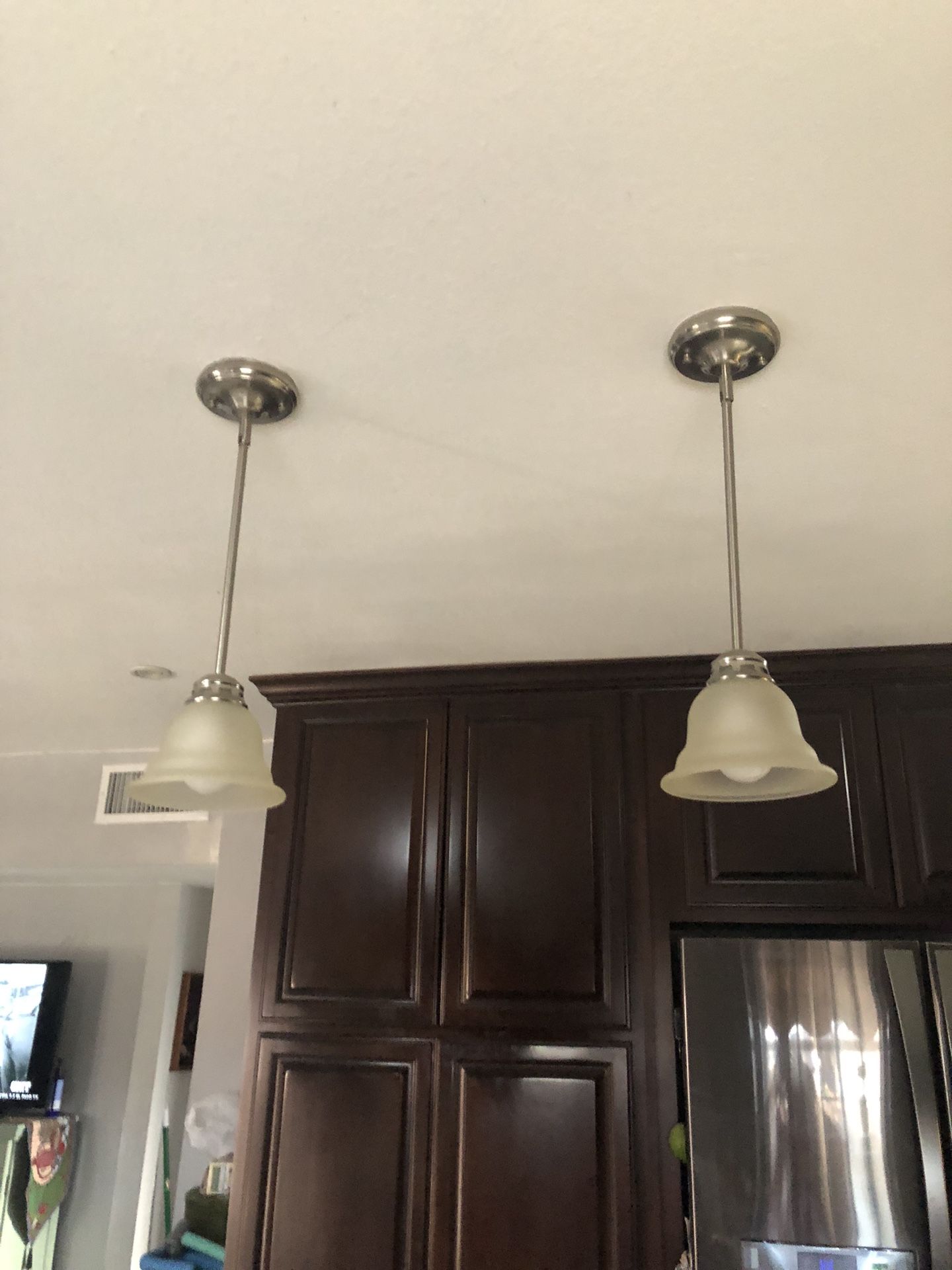 Ceiling Lights Nickel Plated 