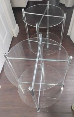 Acrylic End Tables