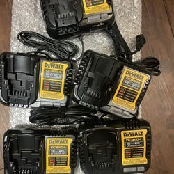 New DeWalt Battery Chargers