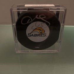Buffalo Sabres Dmitri Kalinin Signed Hockey Puck 