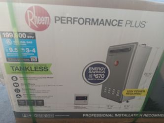 Rheem Performance Plus Tankless Water Heater