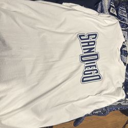 White pro club 3xl San Diego shirt