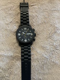Watch fossil new black