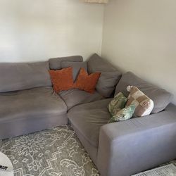 Cloud Sectional Couch Grey