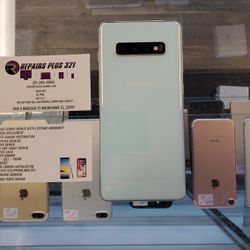 Unlocked White Galaxy S10 Plus 128gb