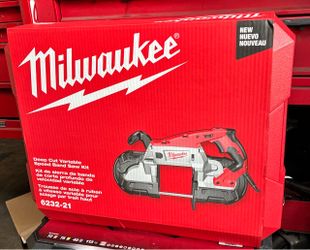 Milwaukee band saw deep cut corded