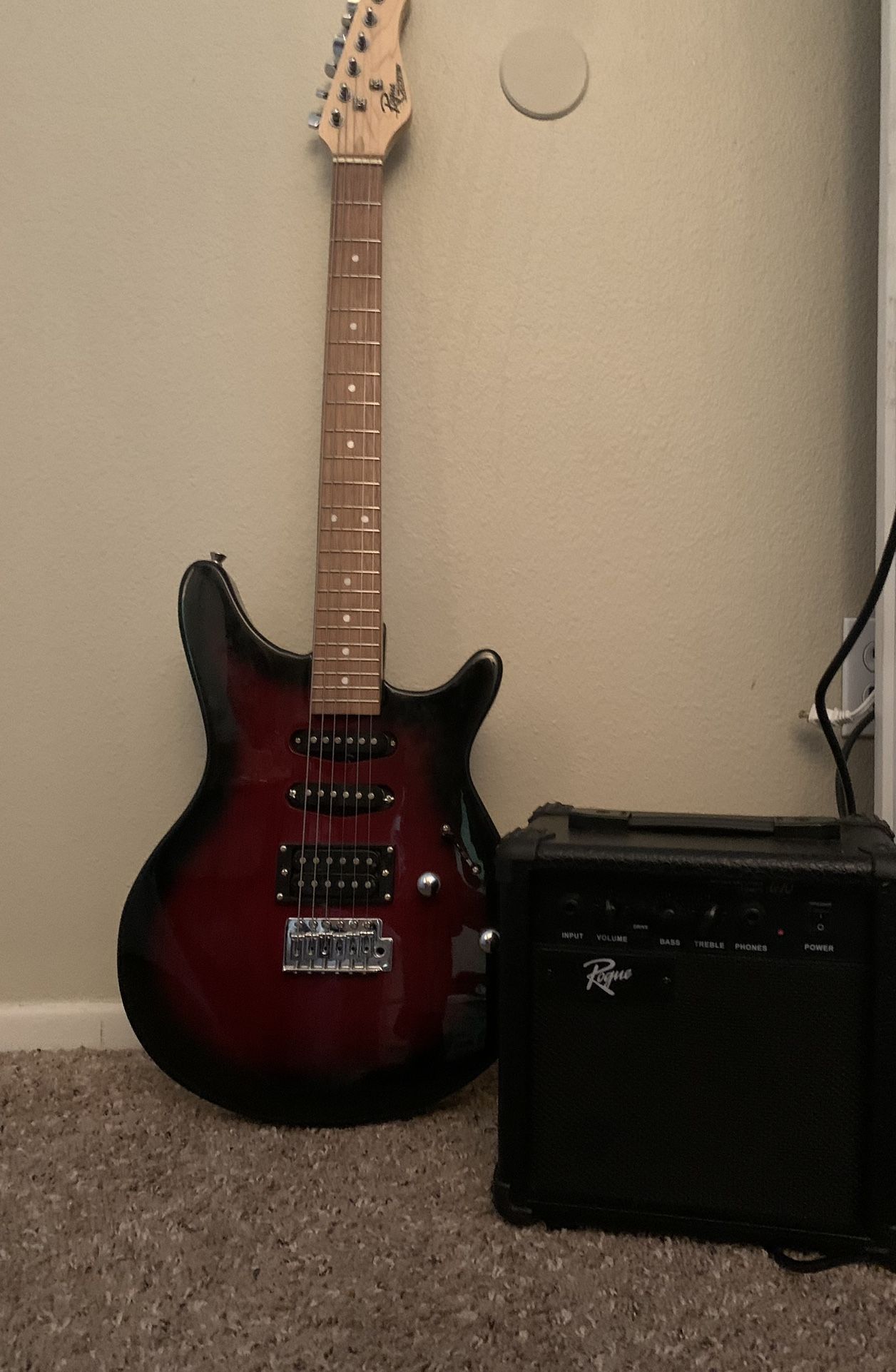 guitar and amp