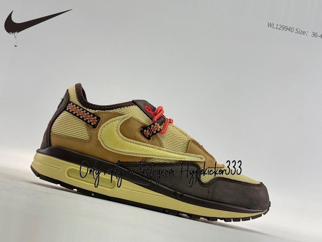 Travis Scott Nike Air Max Cactus Baroque Brown Shoes on sale